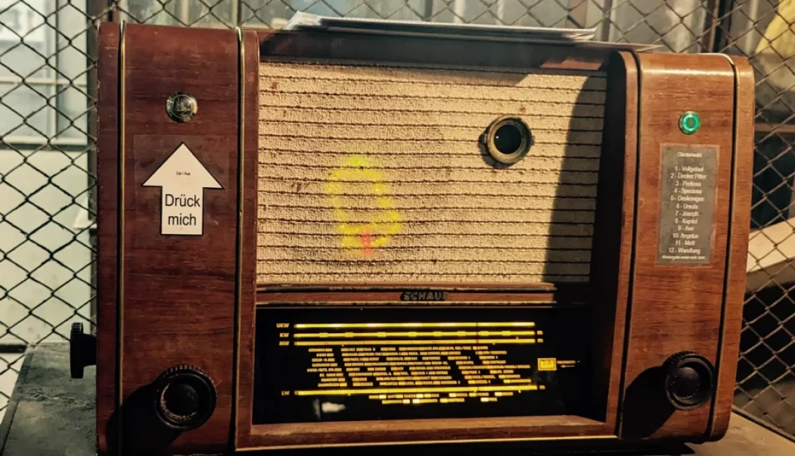 Foto eines alten Radios