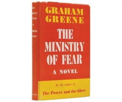 First Edition cover of Graham Greene's Ministry of Fear